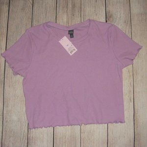 Wild Fable Short Sleeve Thermal Babydoll T-shirt XXL